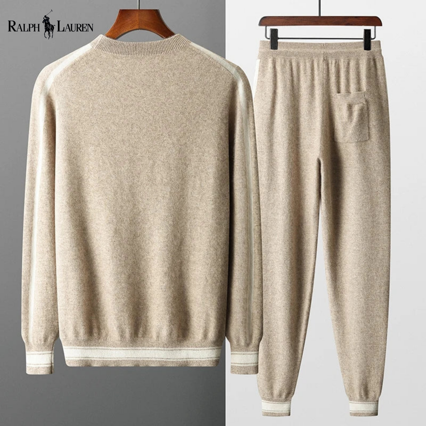 Ensemble Ꮢalph Ꮮаᴜгеn Cachemire Performance – Luxe, confort et style intemporel