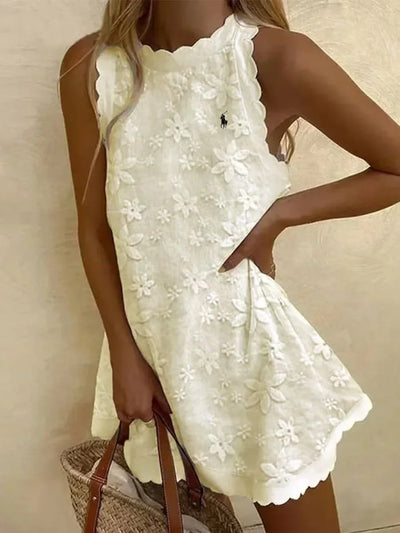 🔥Robe décontractée sans manches unie Ralph Lauren💃