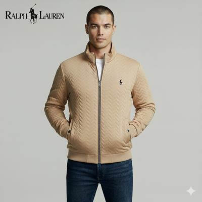 Bomber Texturé Ꮢalph Ꮮаᴜгеn Premium